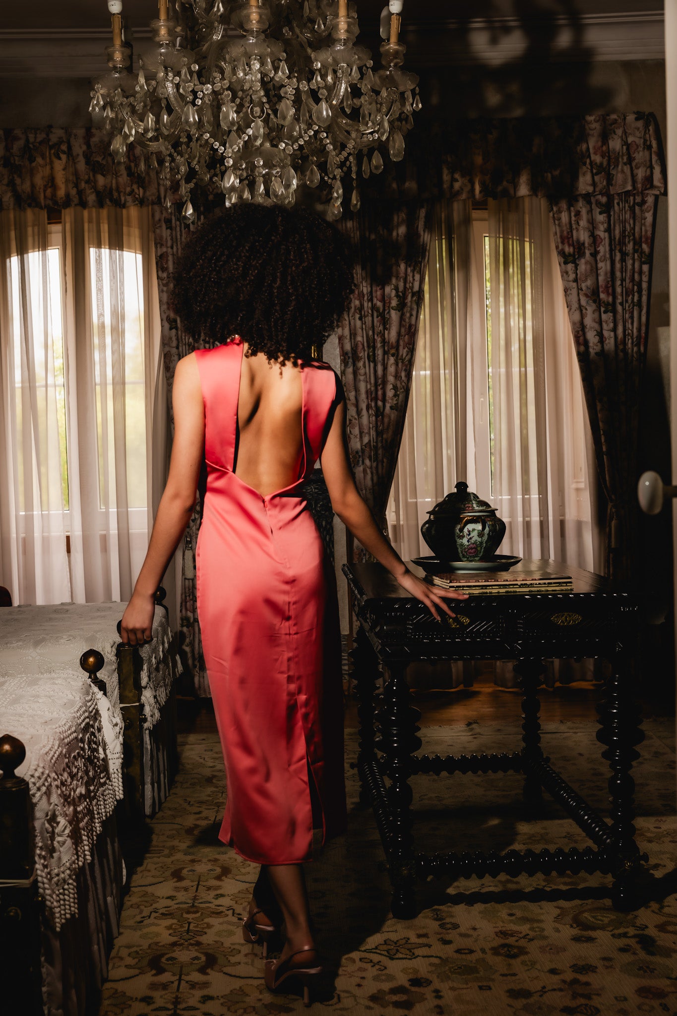 Vestido Carlotta- Pêssego