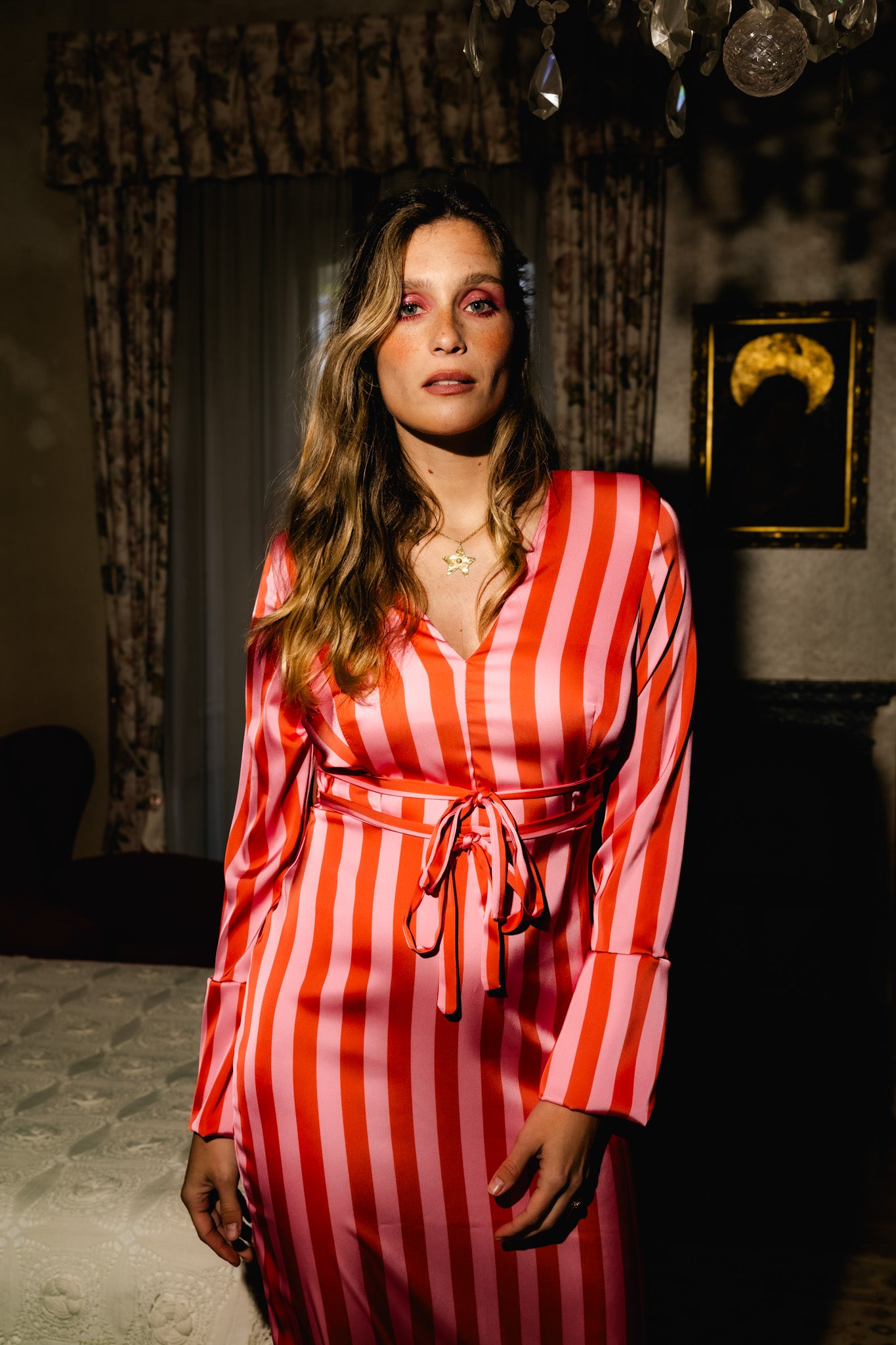 Vestido Allegra- Vestido comprido acetinado