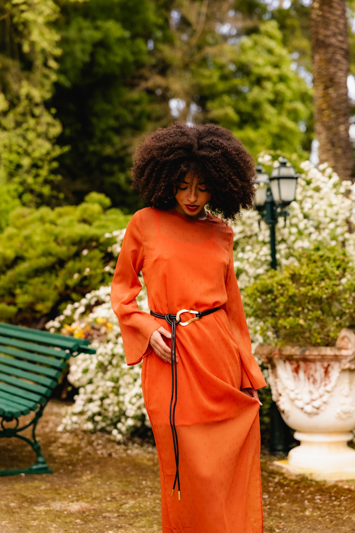 Vestido Farfalla - 2 em 1- Terracotta