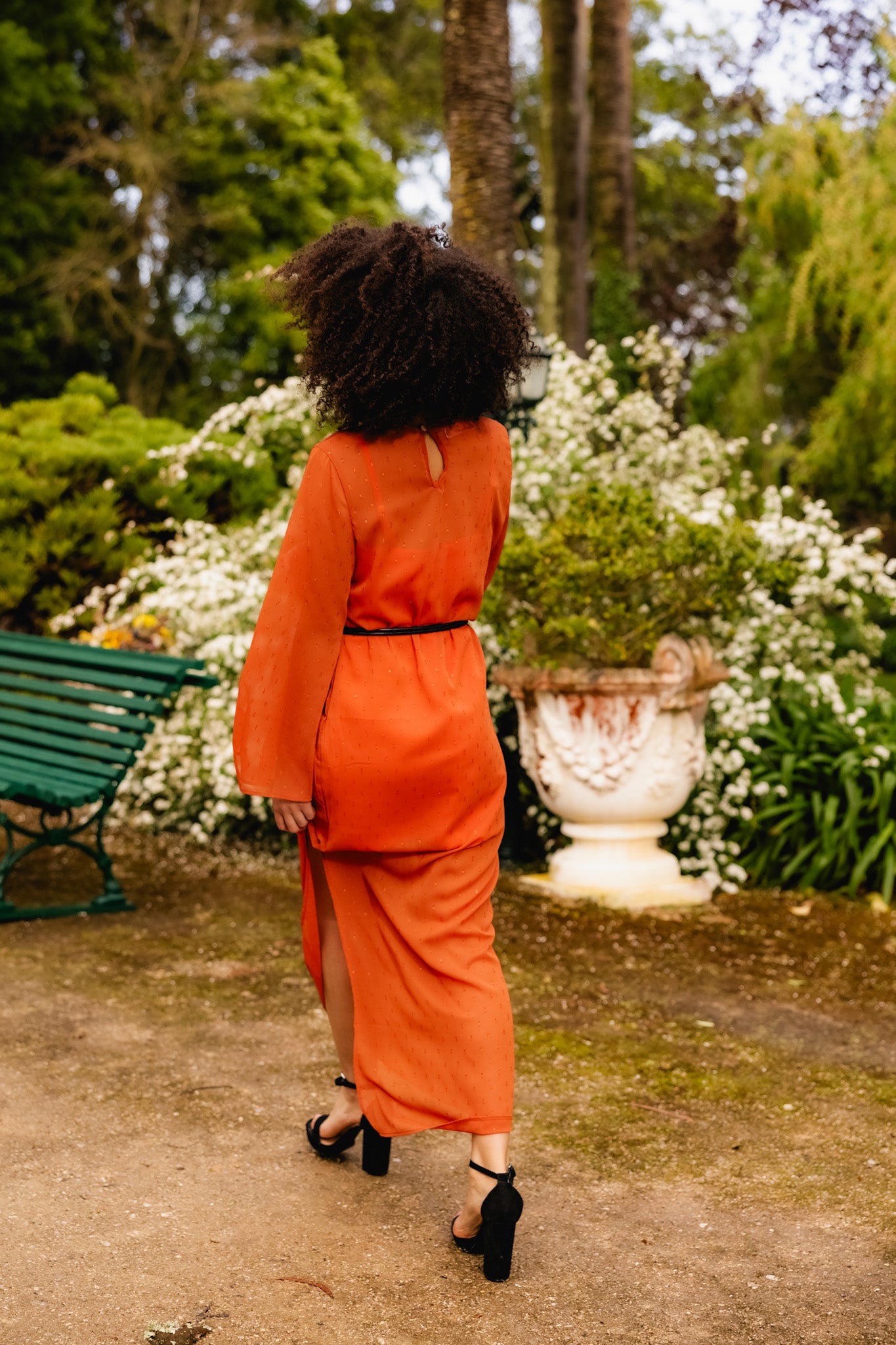 Vestido Farfalla - 2 em 1- Terracotta