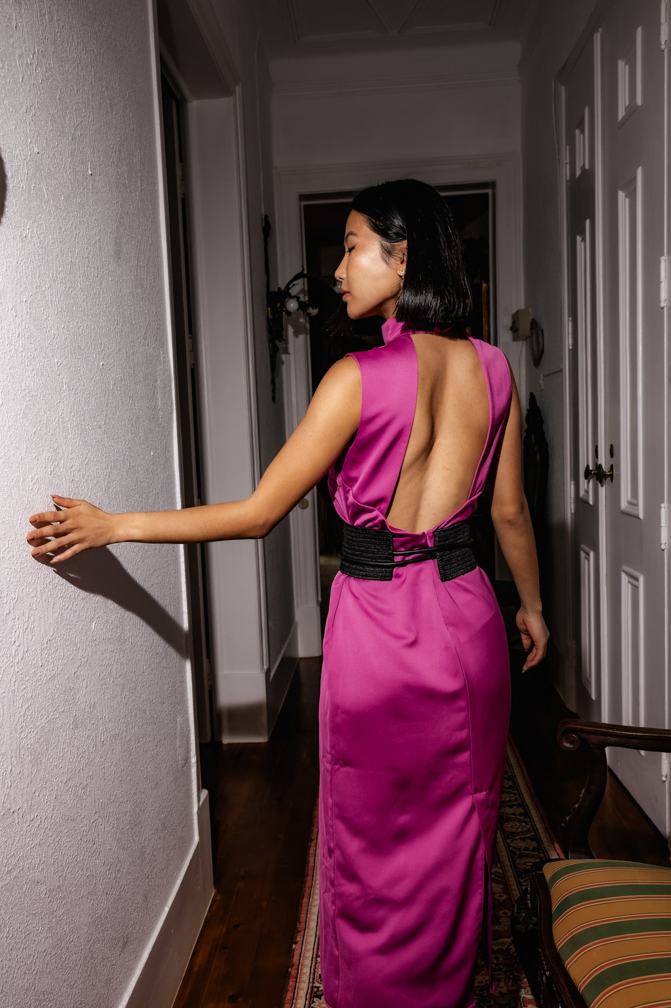 Vestido Carlotta- Beringela