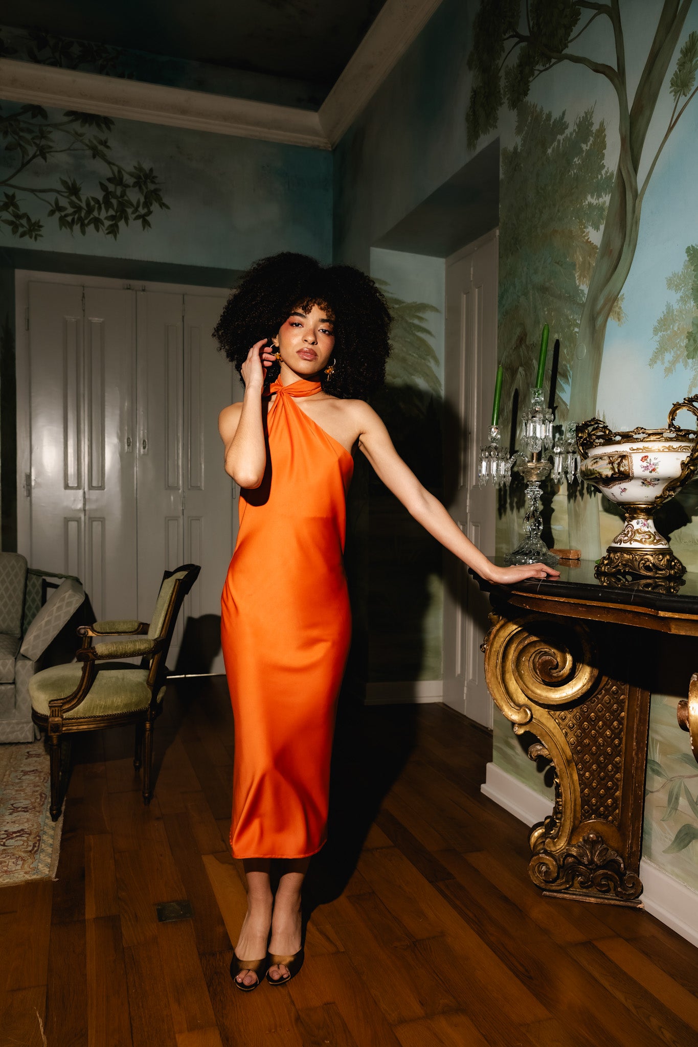 Vestido Eleganza- Terracotta