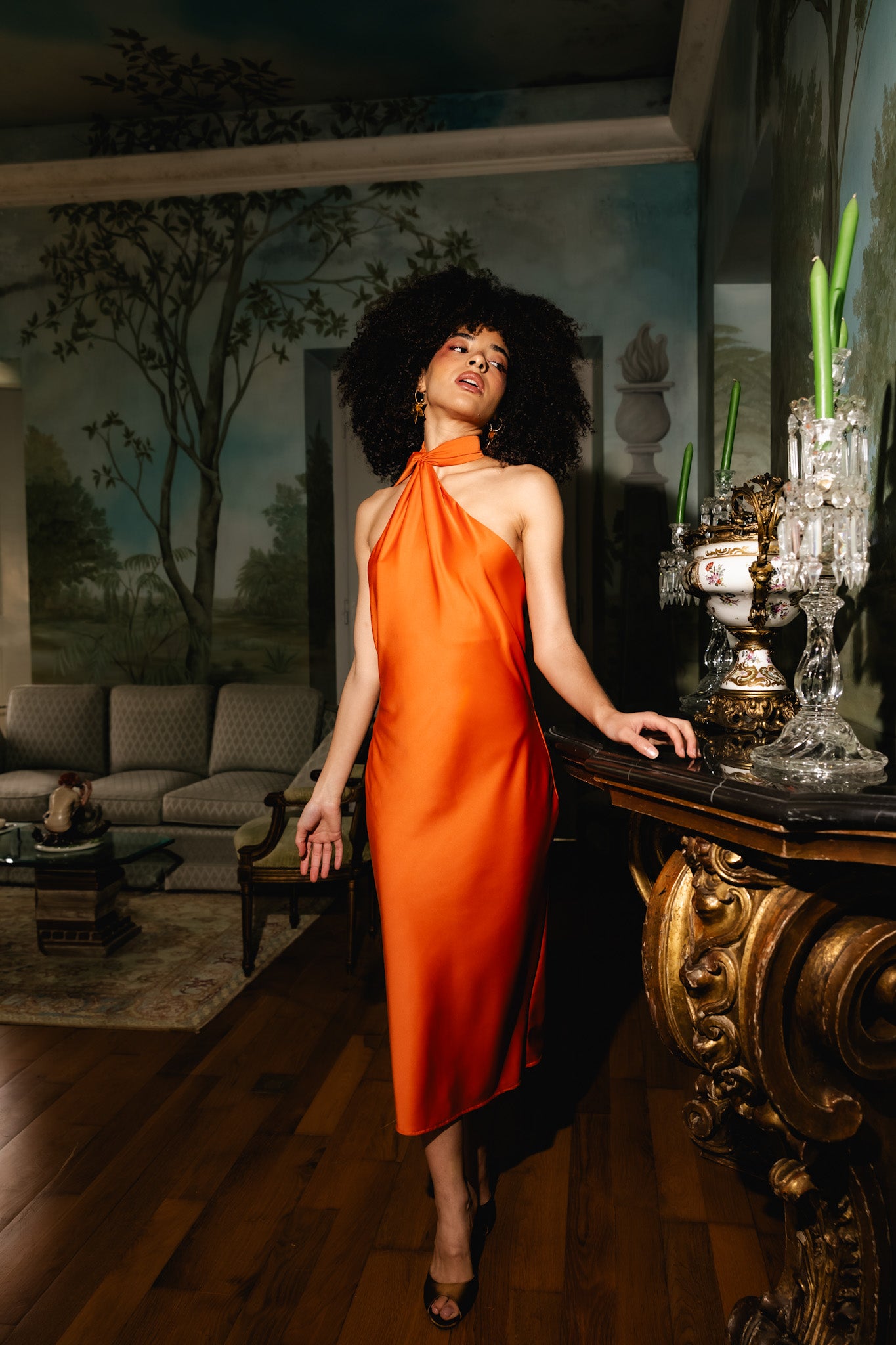 Vestido Eleganza- Terracotta