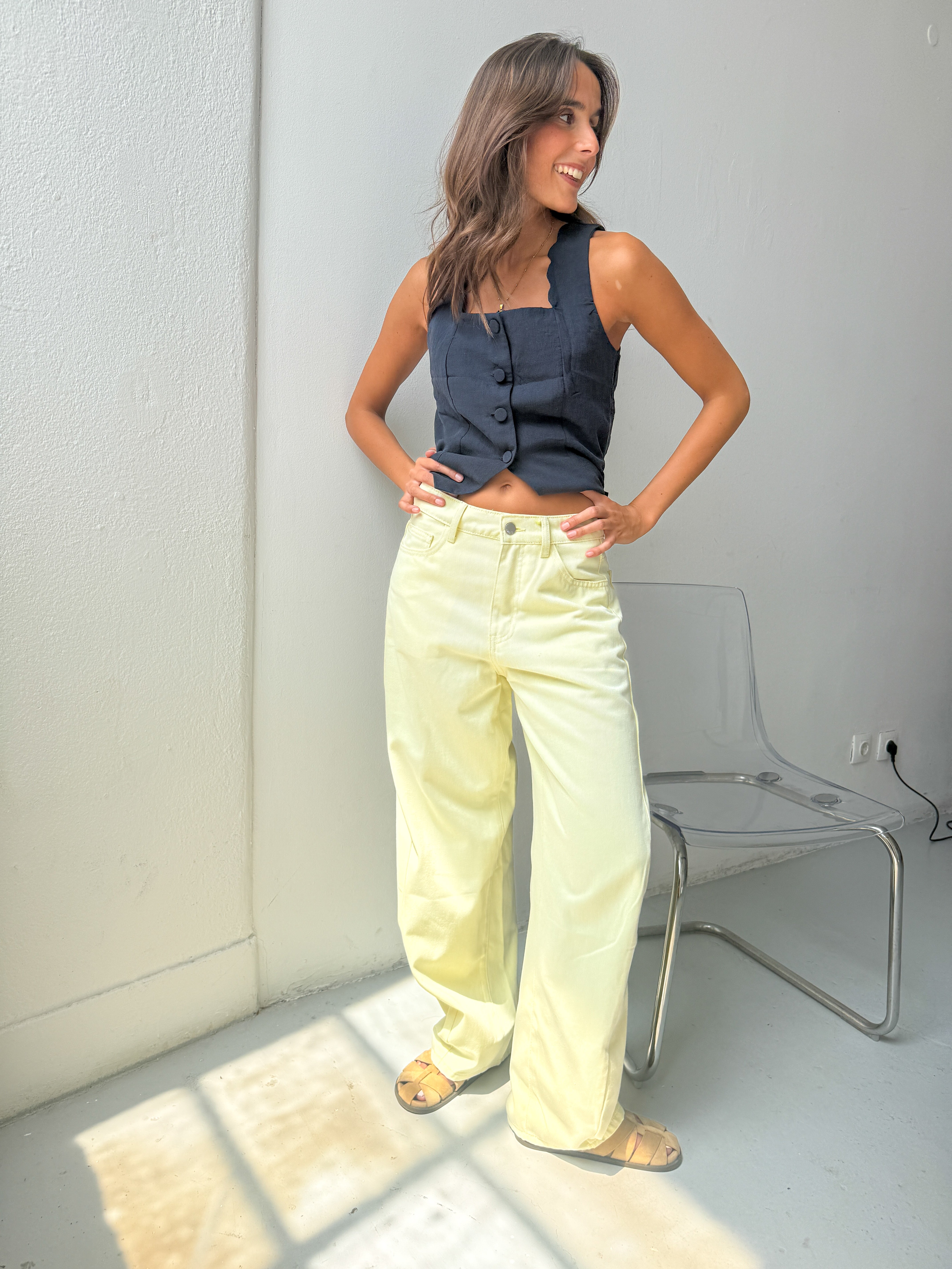 BUTTER YELLOW JEANS
