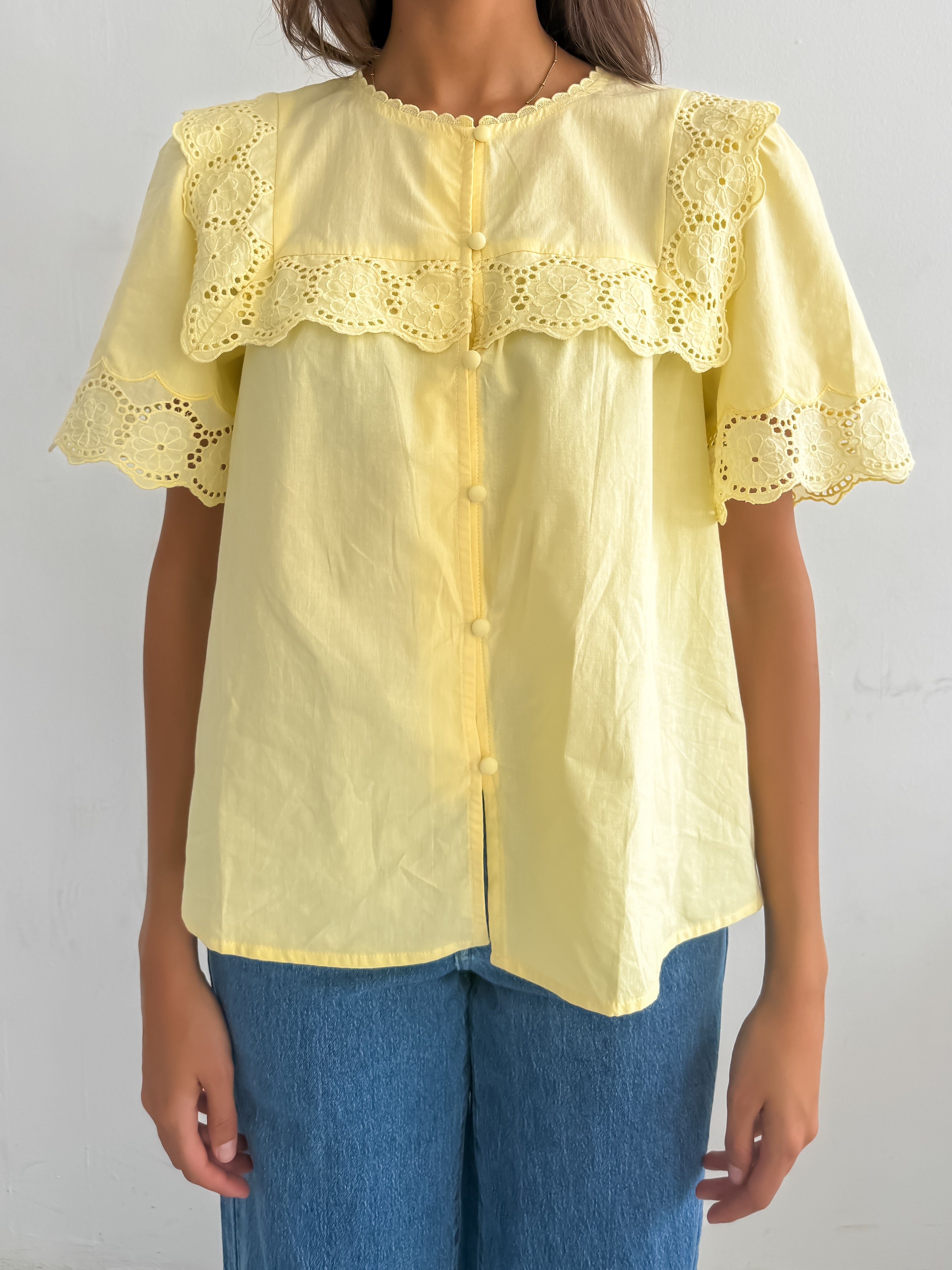 YELLOW BLOUSE