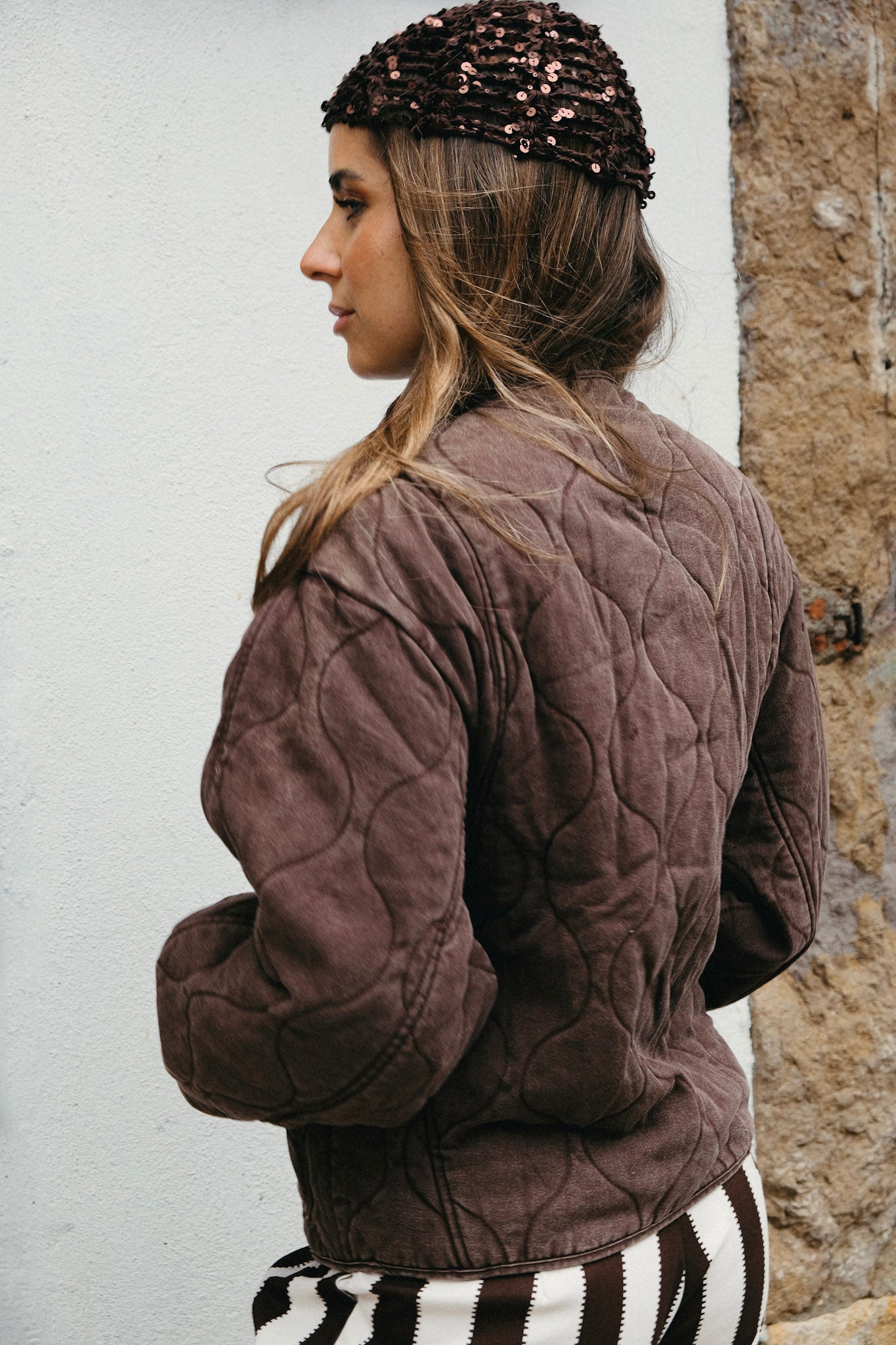 BROWN JACKET