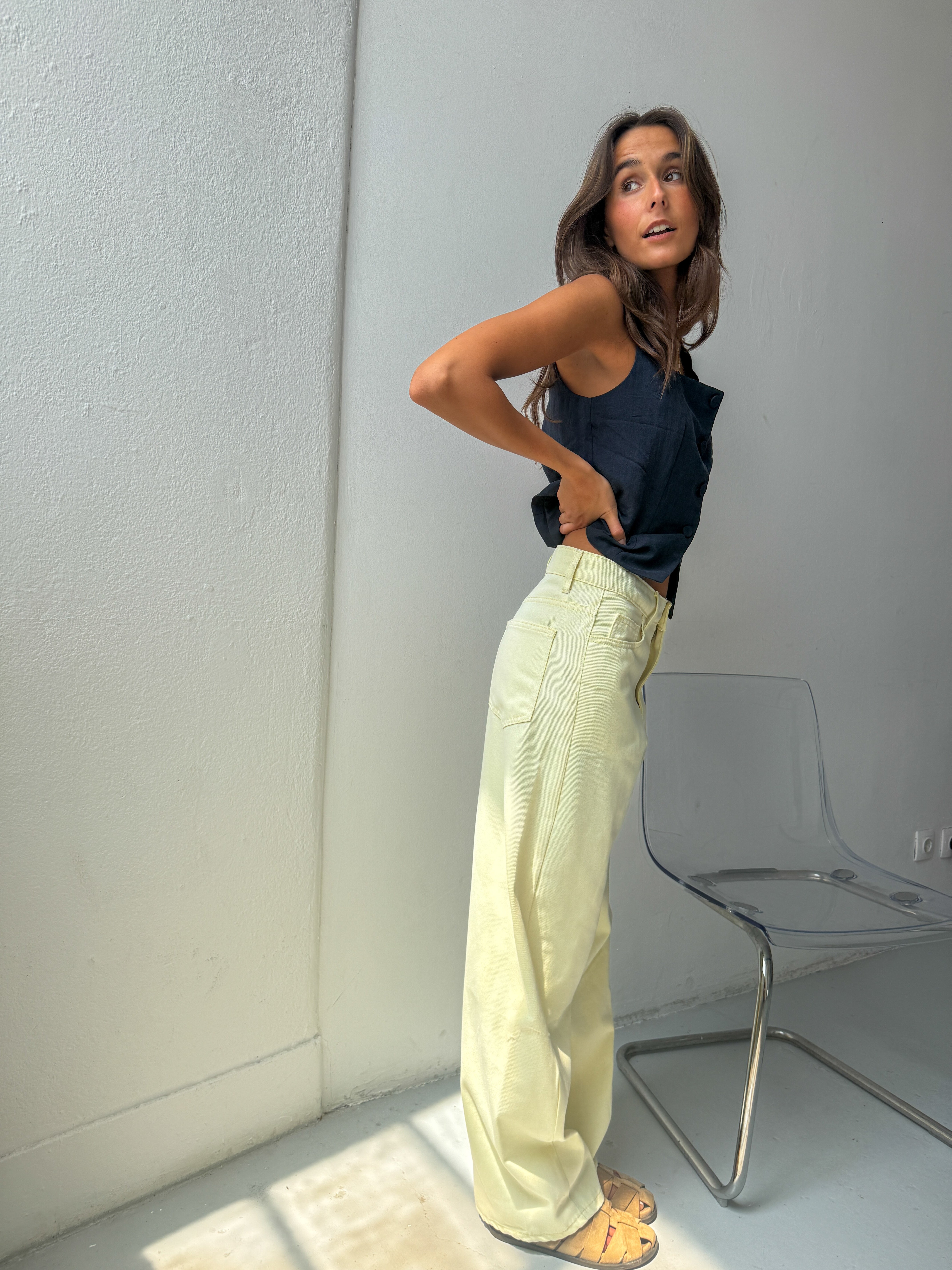 BUTTER YELLOW JEANS