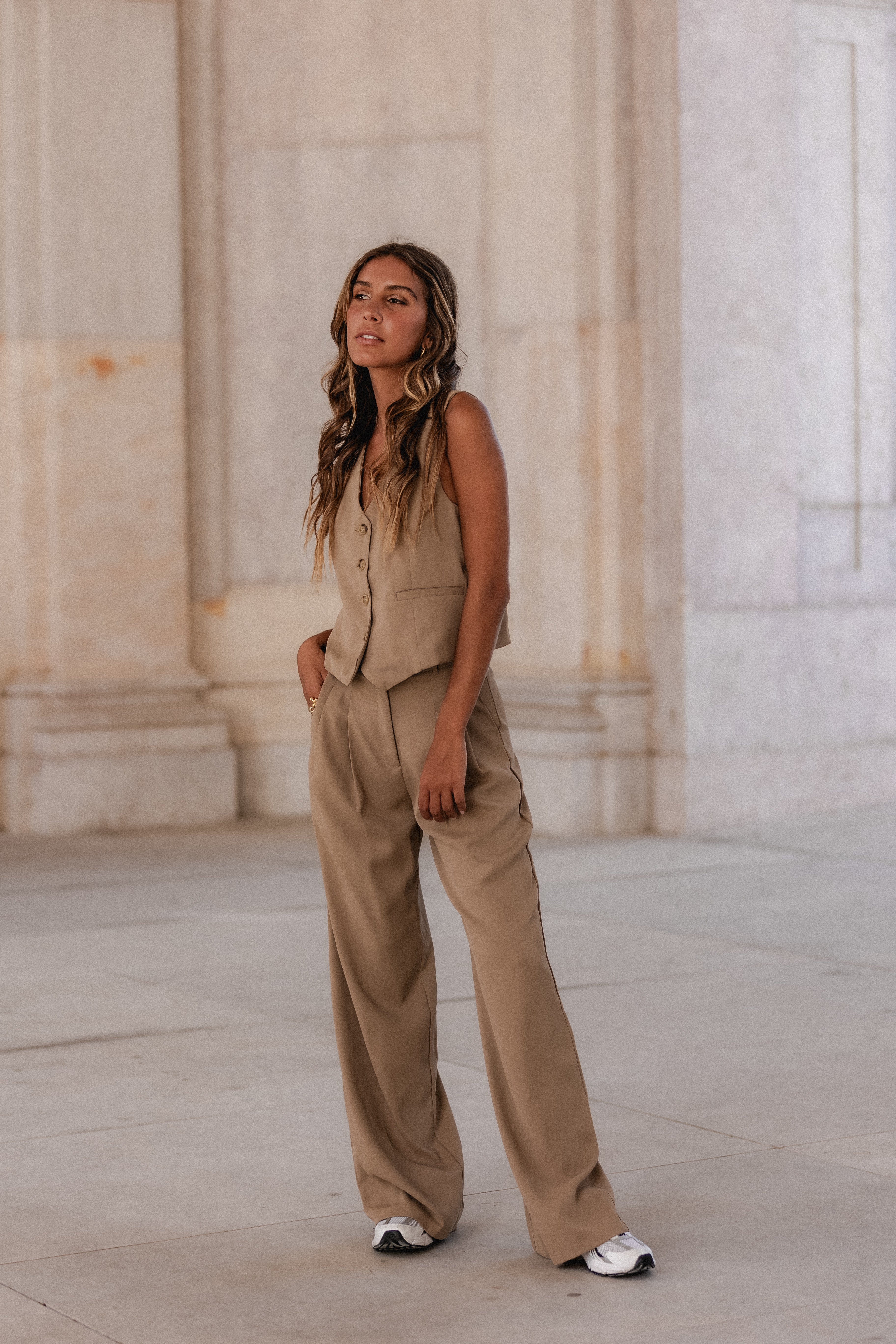 SUIT TROUSERS