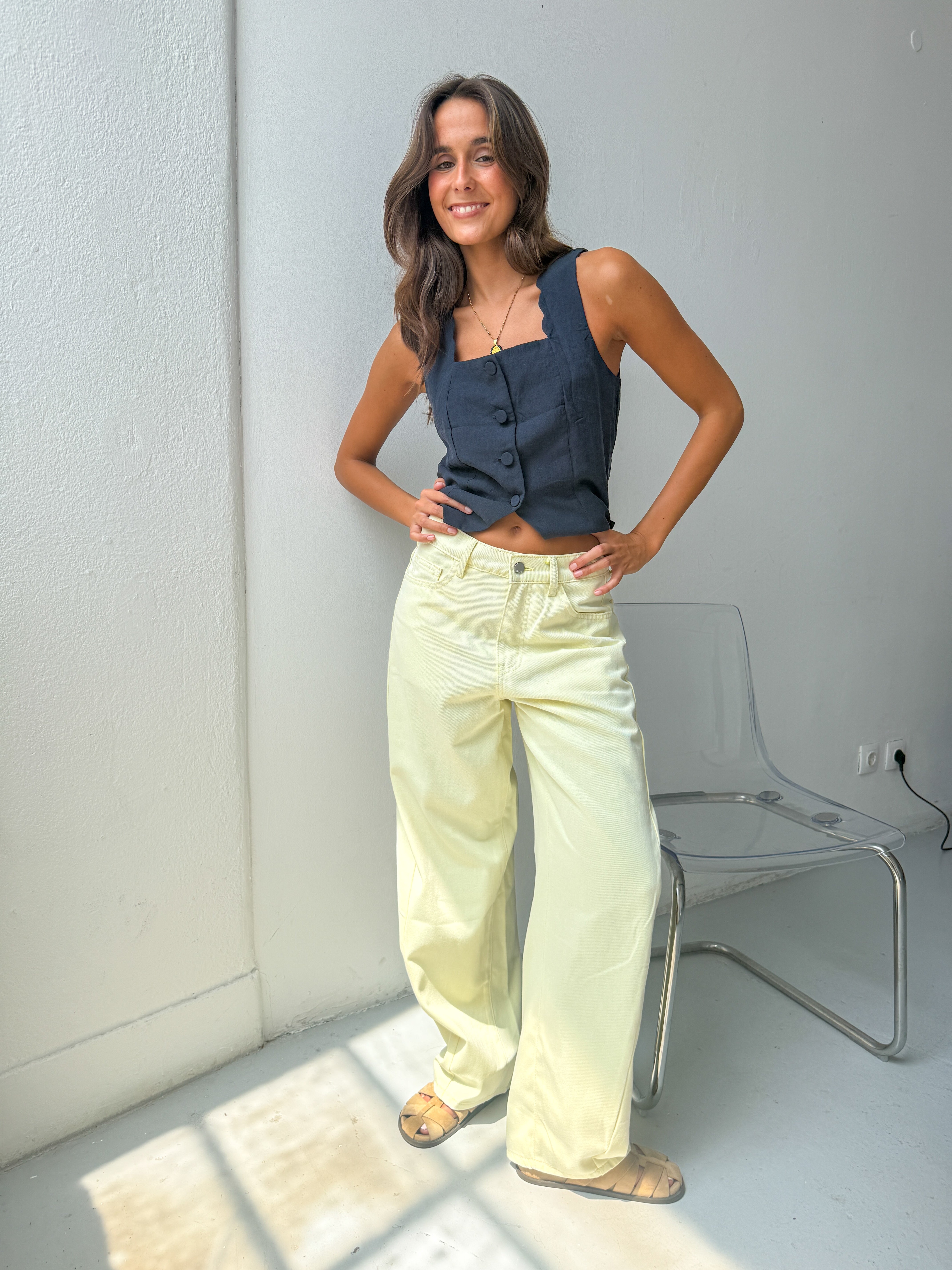 BUTTER YELLOW JEANS