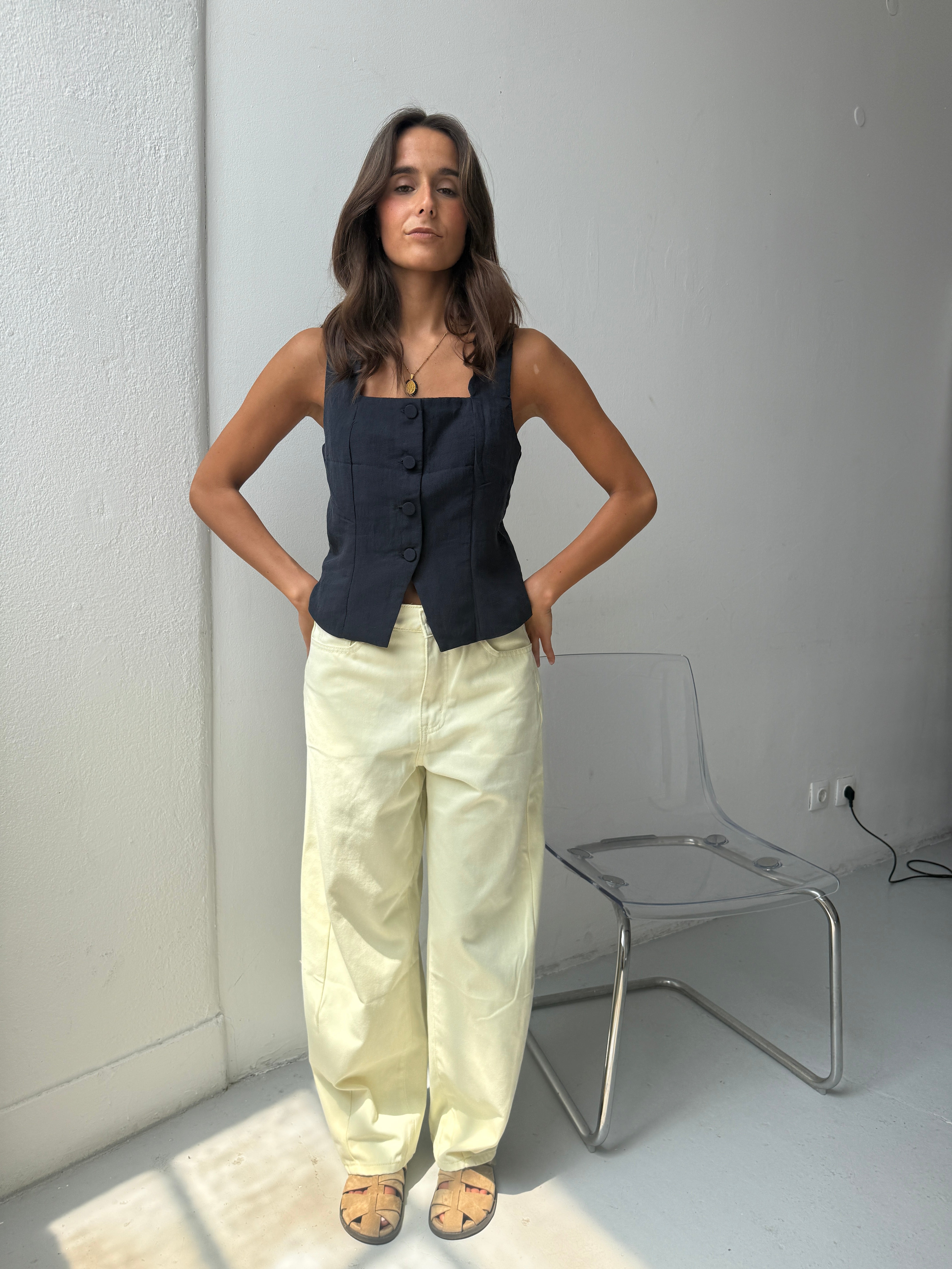 BUTTER YELLOW JEANS