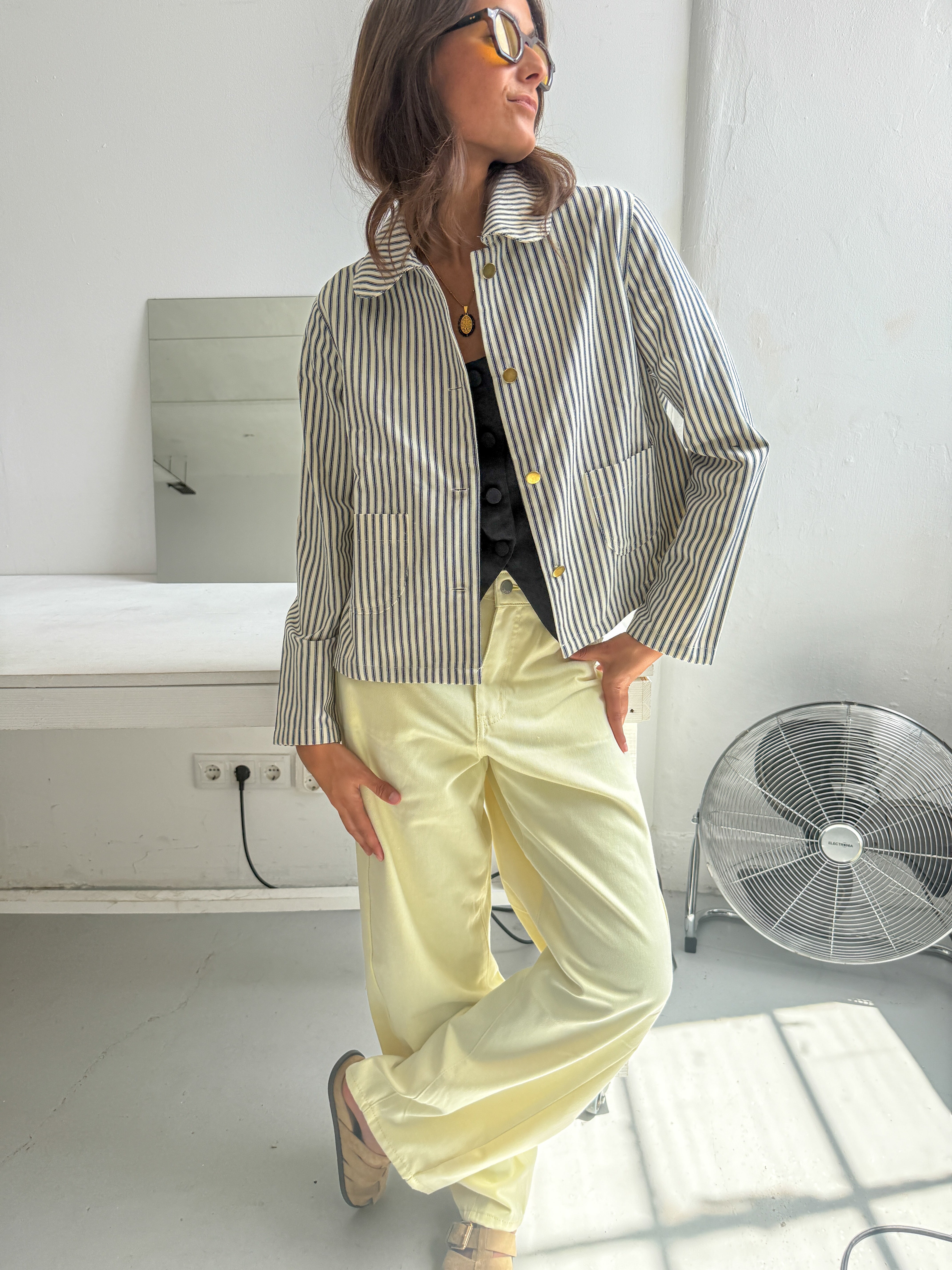 STRIPES MARINE JACKET
