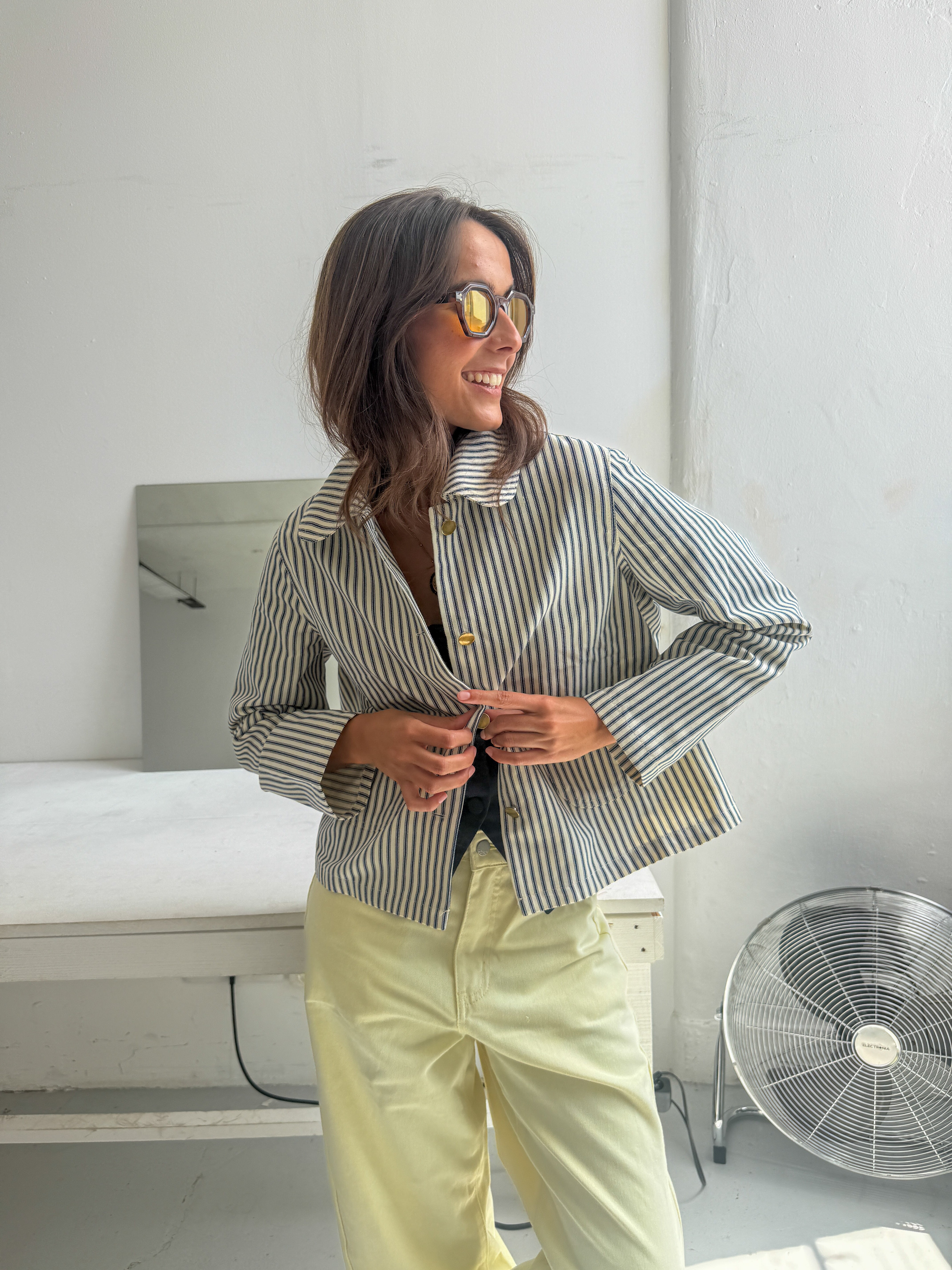 STRIPES MARINE JACKET