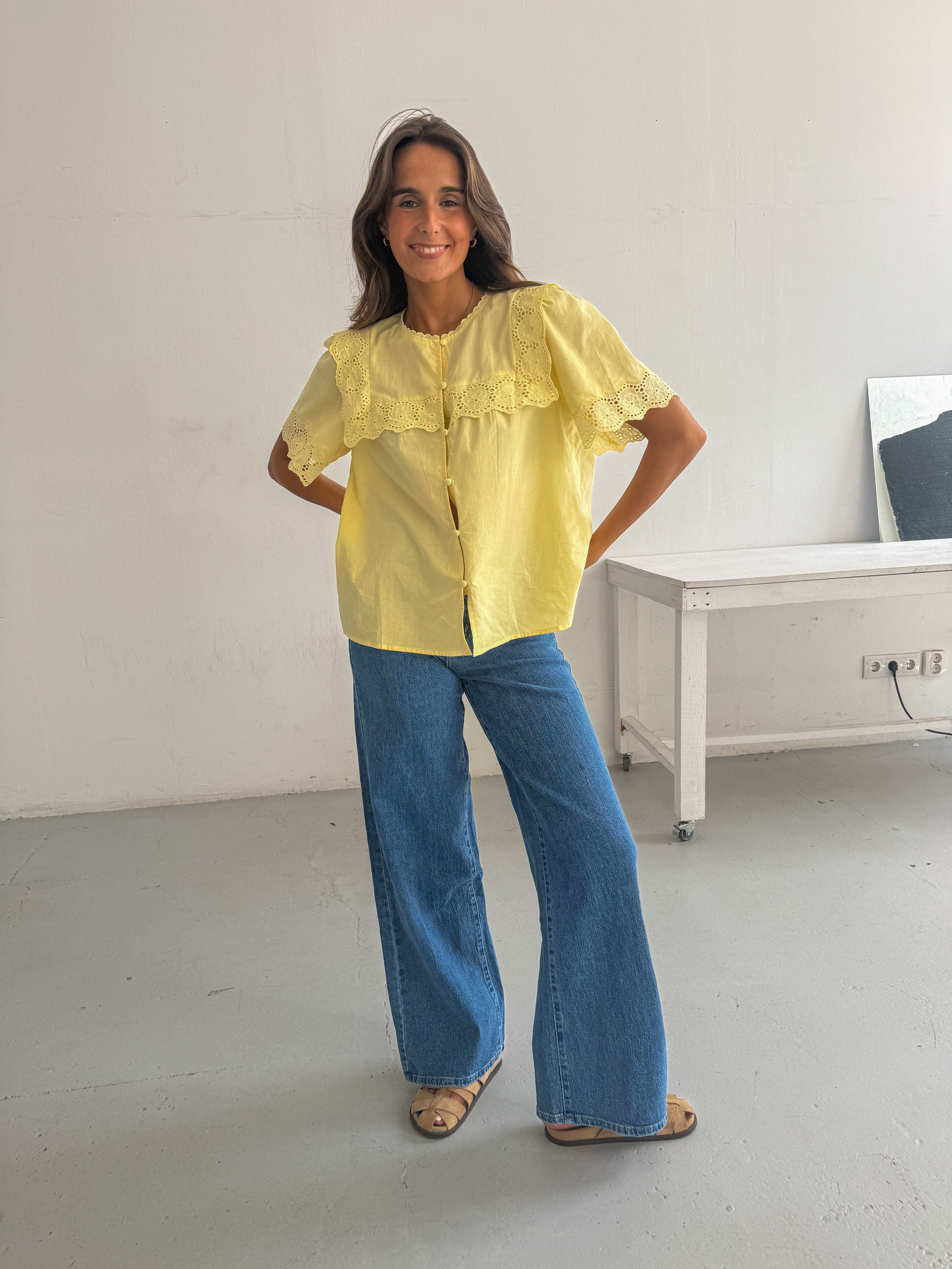 YELLOW BLOUSE
