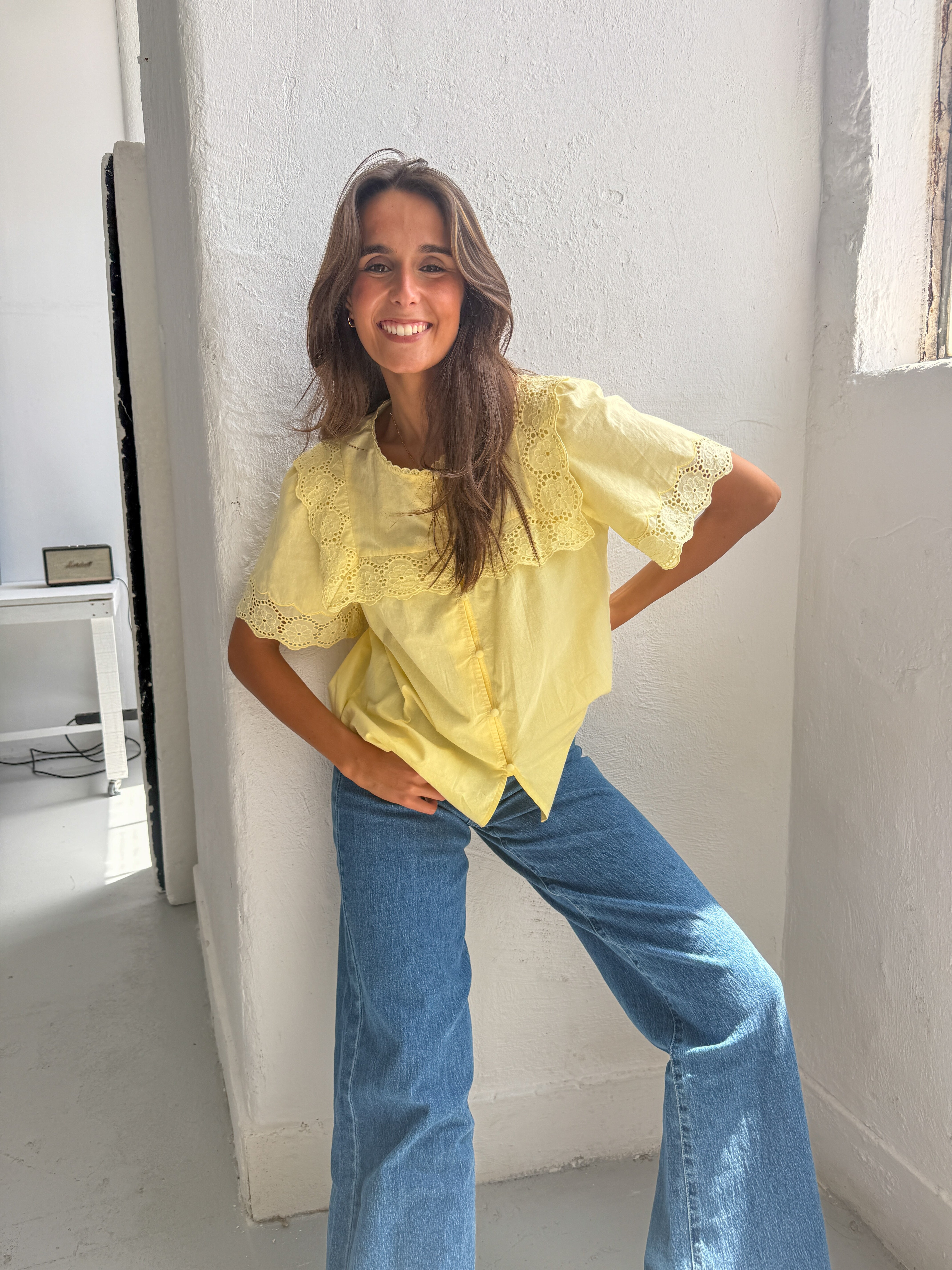 YELLOW BLOUSE