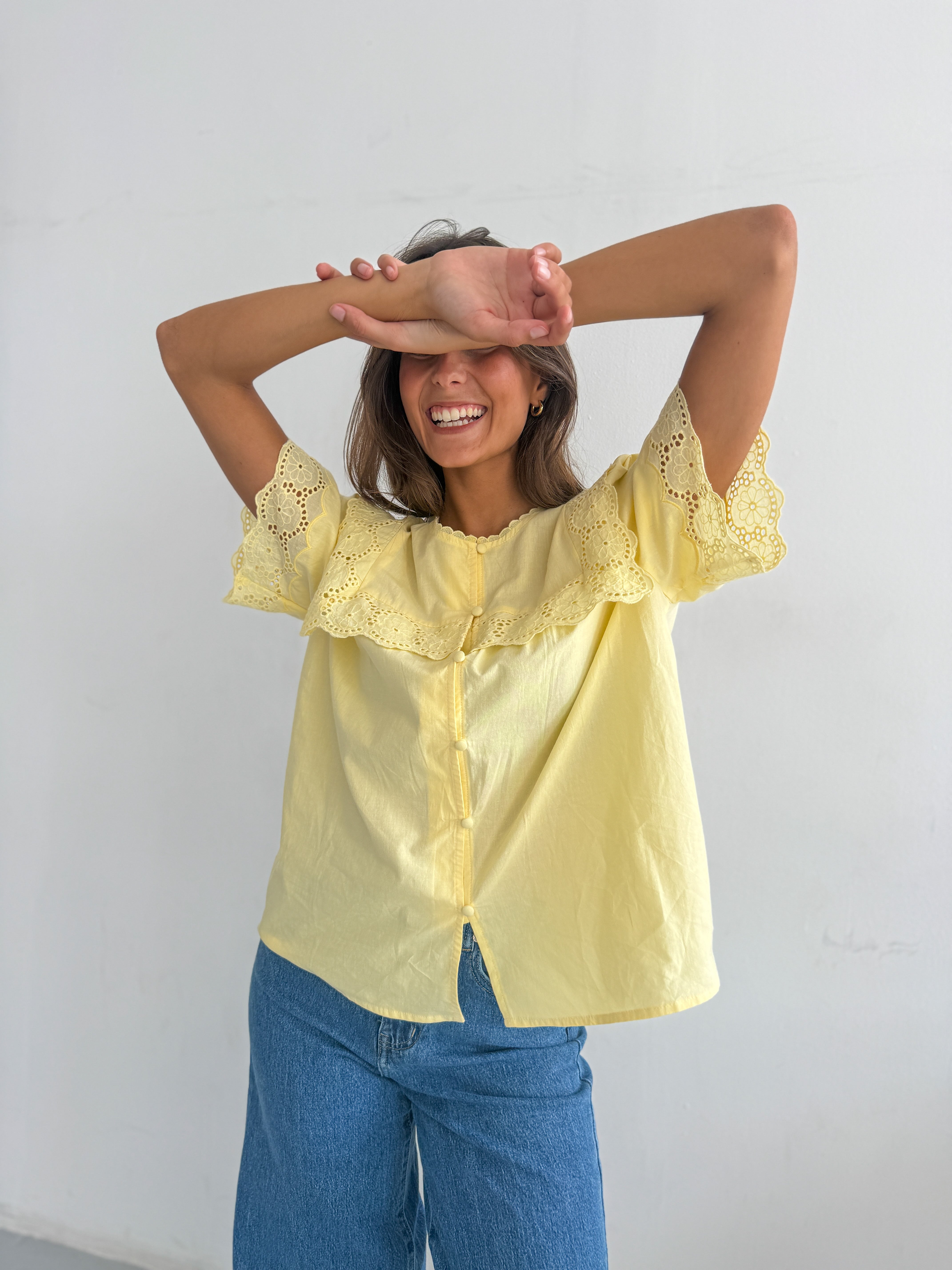 YELLOW BLOUSE