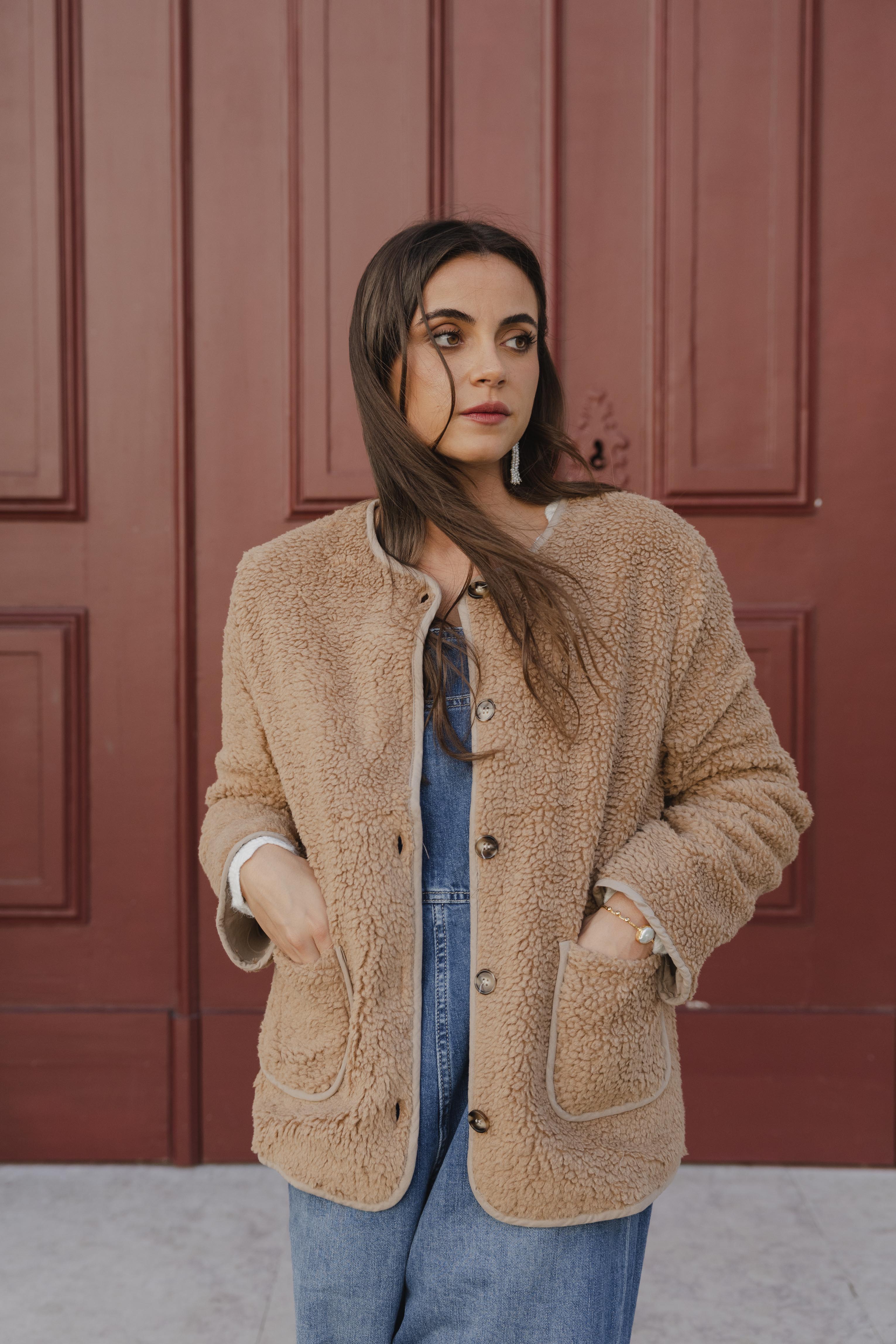 FUR CAMEL COAT